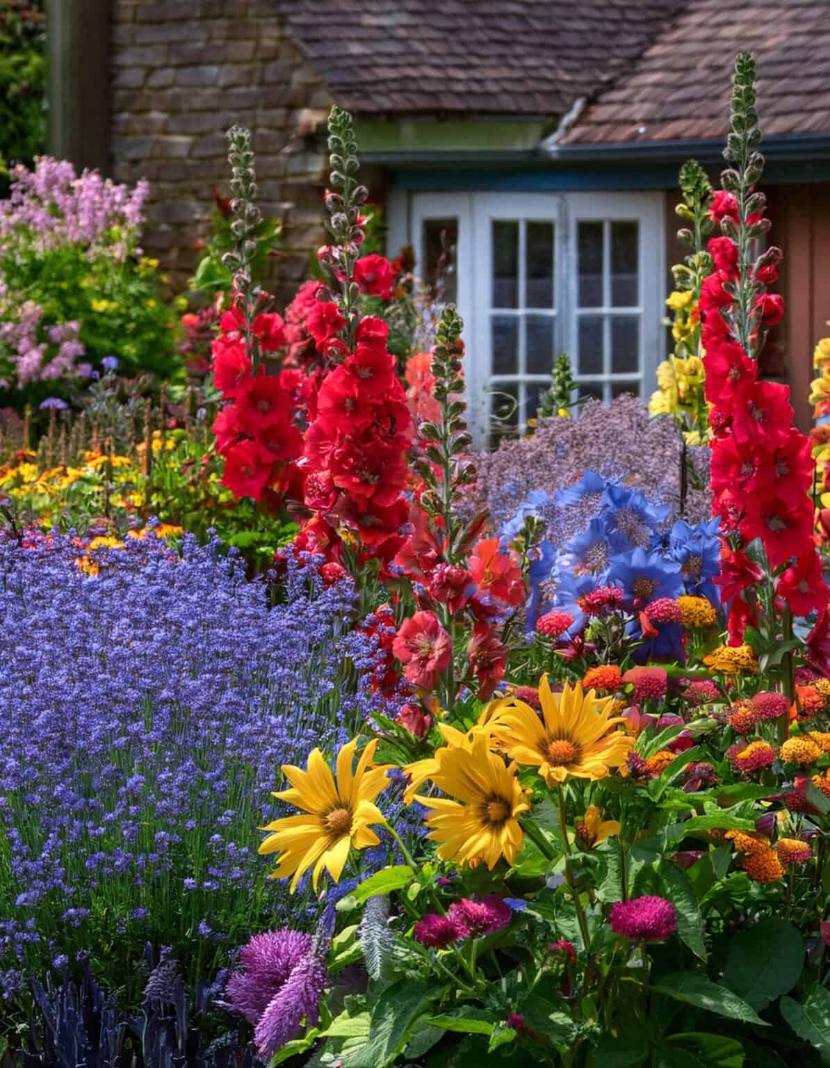 12 Ideas To Explore Different Color Schemes To Try in Cottage Gardens ...